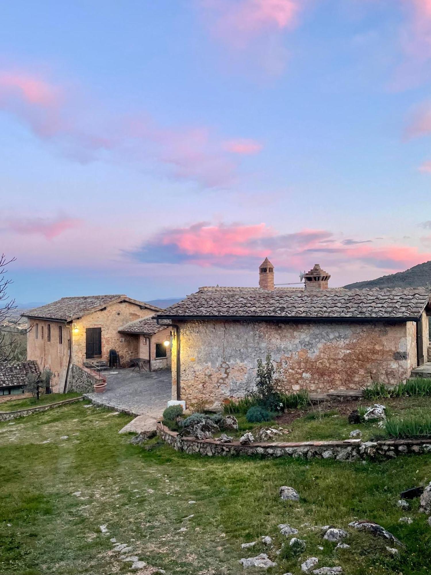 Villa Agriturismo Il Caggio Sovicille Exterior foto