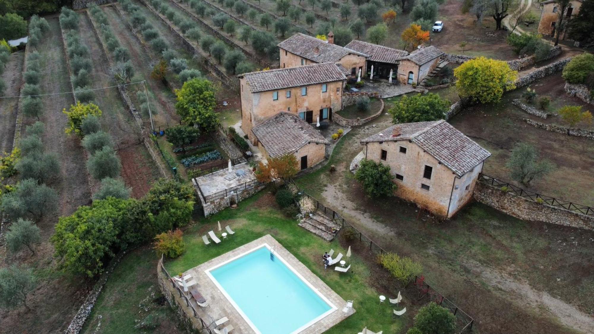 Villa Agriturismo Il Caggio Sovicille Exterior foto