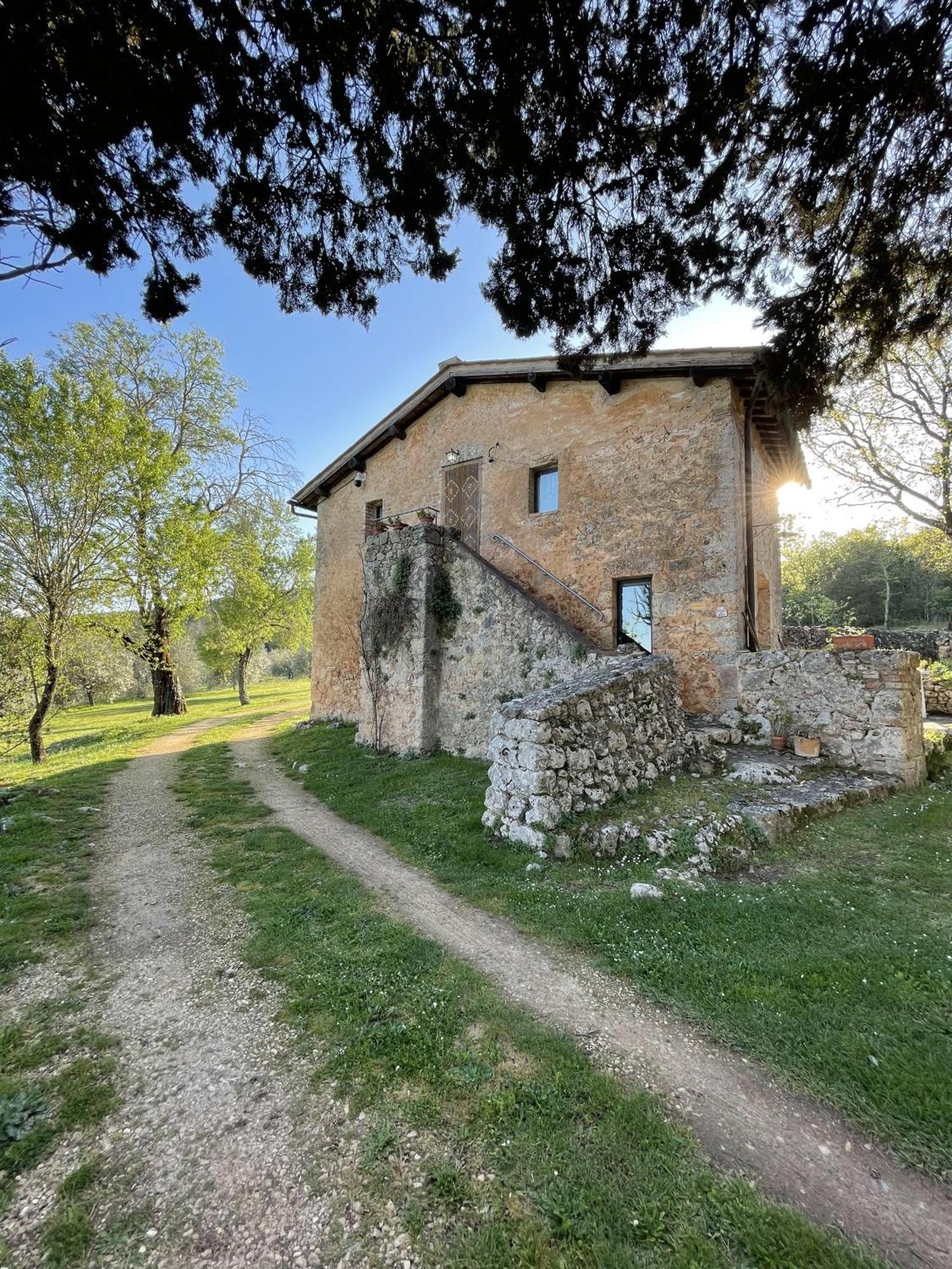 Villa Agriturismo Il Caggio Sovicille Exterior foto