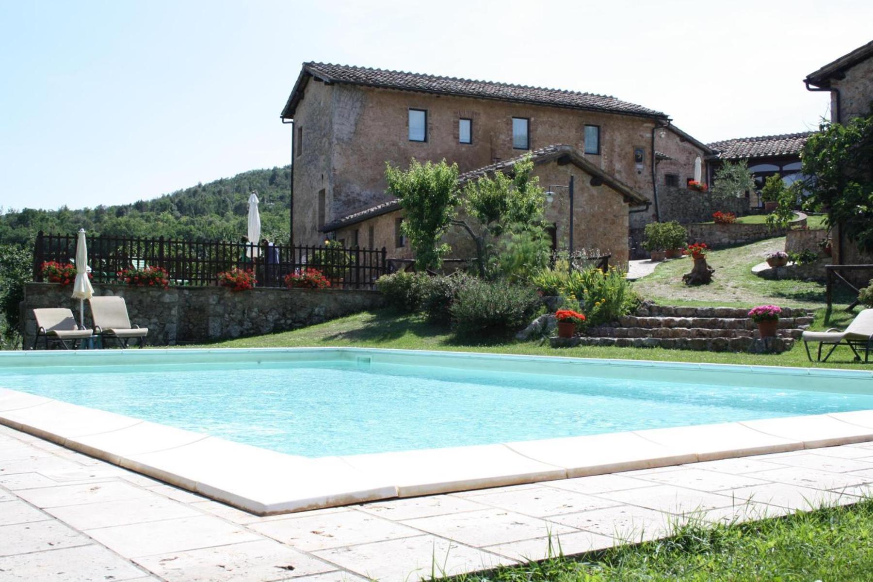 Villa Agriturismo Il Caggio Sovicille Exterior foto